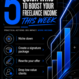5 Quick Wins to Boost Your Freelance Income